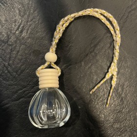 ENVASE DE VIDRIO PARA AROMATIZANTE DE AUTO: GOTA CLÁSICA