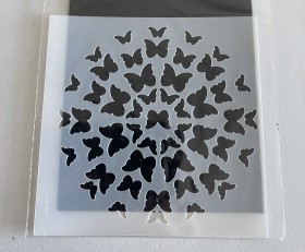 Stencil 10x10 Mariposa 2