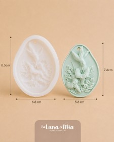 molde de silicona Colgante /Placa Aromática/ Ambientador Sólido Modelo 6