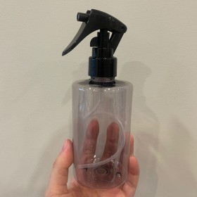 envase de plástico FUME CLARO de 250ml + gatillo negro