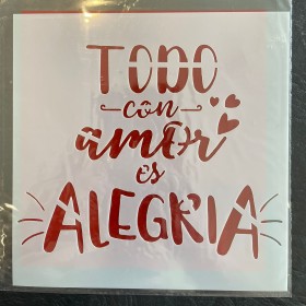 Stencil 15x15 MODELO 65