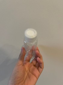 Envase de PLÁSTICO TRANSPARENTE 60ml largo + tapa difusora TRASLUCIDA