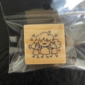  sello decorativo 3x3cm modelo 6