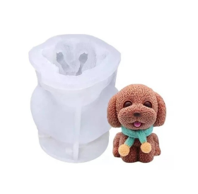 molde peluche animalito perrito chico 63*56mm