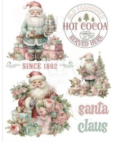 Lámina termotransferible GLITTER PEQUEÑO navidad 3