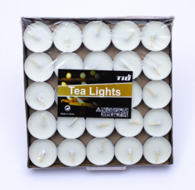 Vela de té/noche (50 unidades aproximadamente)