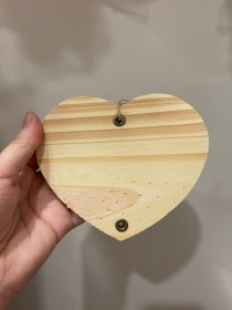 Corazón de madera