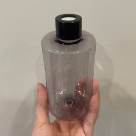 envase plástico FUME CLARO de 250ml + tapa difusora negra
