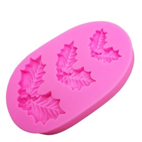 molde de silicona muérdago 