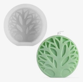 Molde de silicona de árbol de la vida