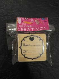  sello emprendedor “para” “de” 4x4cm 