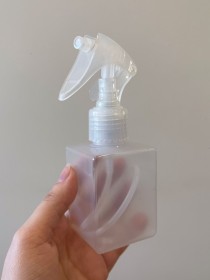 Envase de PILAR 125ml + tapa gatillo TRANSPARENTE 