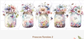 Frascos florales 2