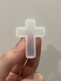 Molde de silicona cruz modelo 2 (mini)