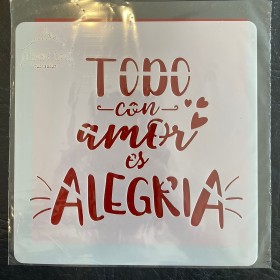 Stencil 15x15 MODELO 80