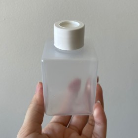 Envase de PLÁSTICO PILAR 125ml + tapa difusora BLANCA