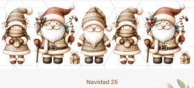 Lamina UV Navidad 25