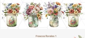 Frascos florales 1