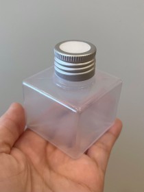 Envase de PLÁSTICO PILAR 70ml + tapa DIFUSORA METALICA