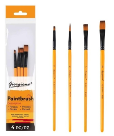 PINCEL PUNTA SURTIDA 4PS GIORGIONE