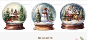 Lamina UV Navidad 16