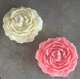 molde de silicona de flor modelo 3 de peonia: 5,5cm aprox